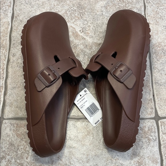 Birkenstock Men’s Boston Roast EVA in roast size43/mens 10 - Picture 9 of 13